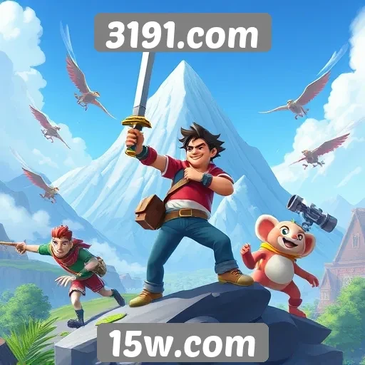Lançamento de novos jogos no site 3191.com